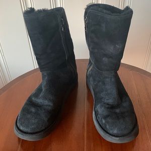 UGG Black Boots Short Size 6